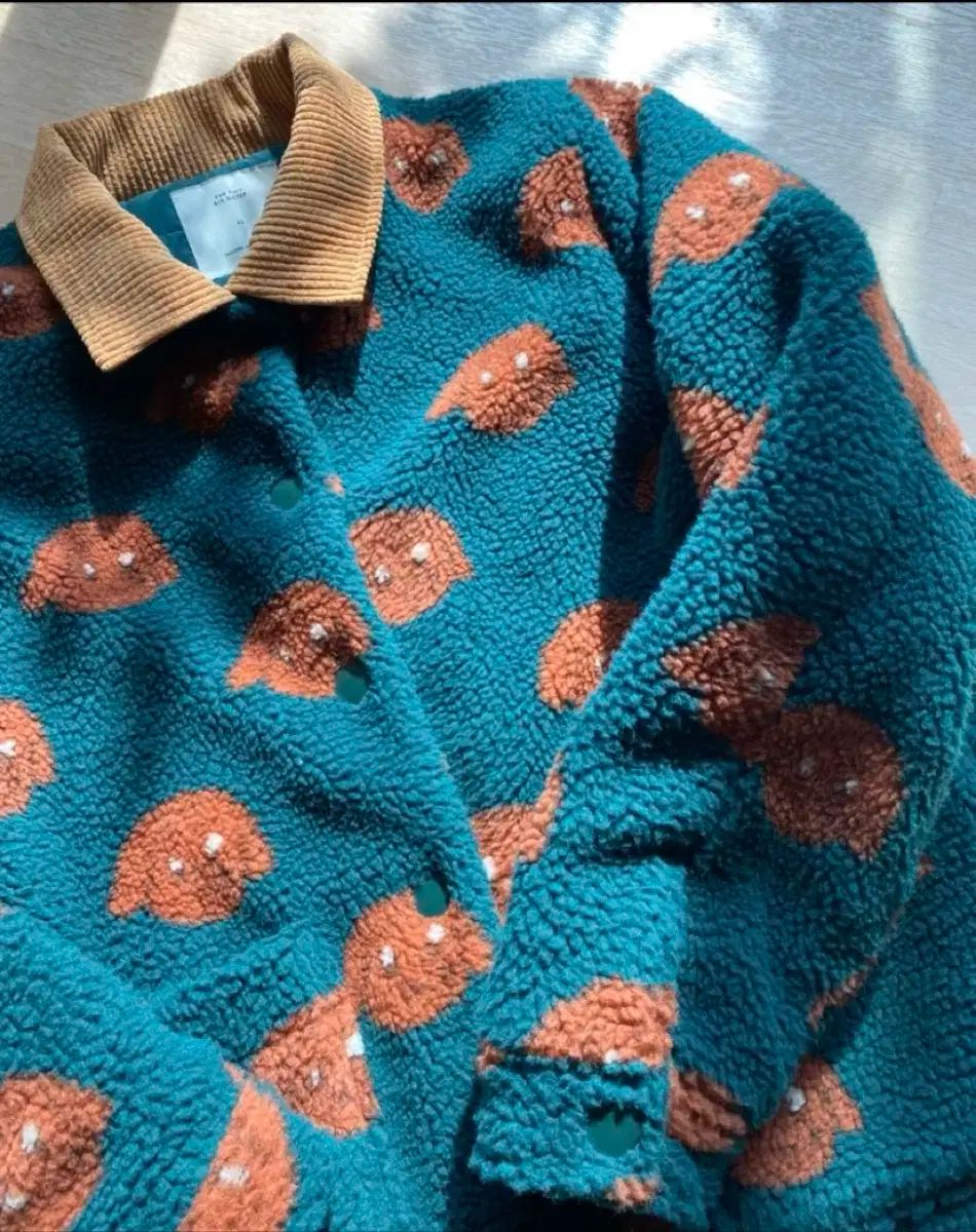 タイニコットン 成人用 プーさん フリースジャケット