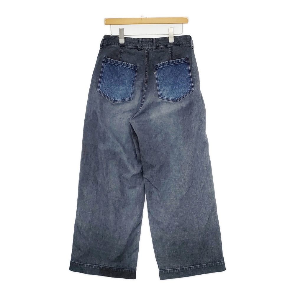 45R 45rpm デニムのペインターパンツ 加工 定価37400円 5086071 デニムパンツ ブルー レディース フォーティーファイブアールピーエム 5-1021G
