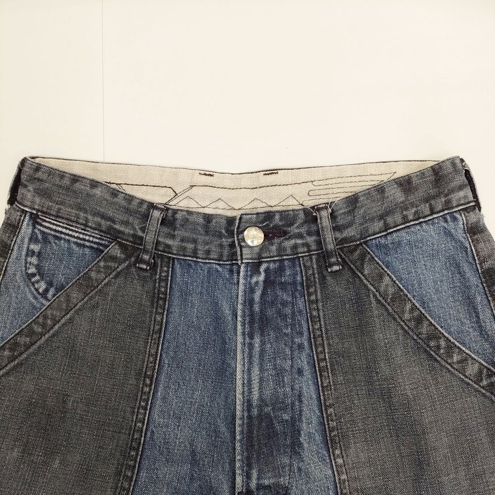 45R 45rpm デニムのペインターパンツ 加工 定価37400円 5086071 デニムパンツ ブルー レディース フォーティーファイブアールピーエム 5-1021G DECORATOM_COM_BR