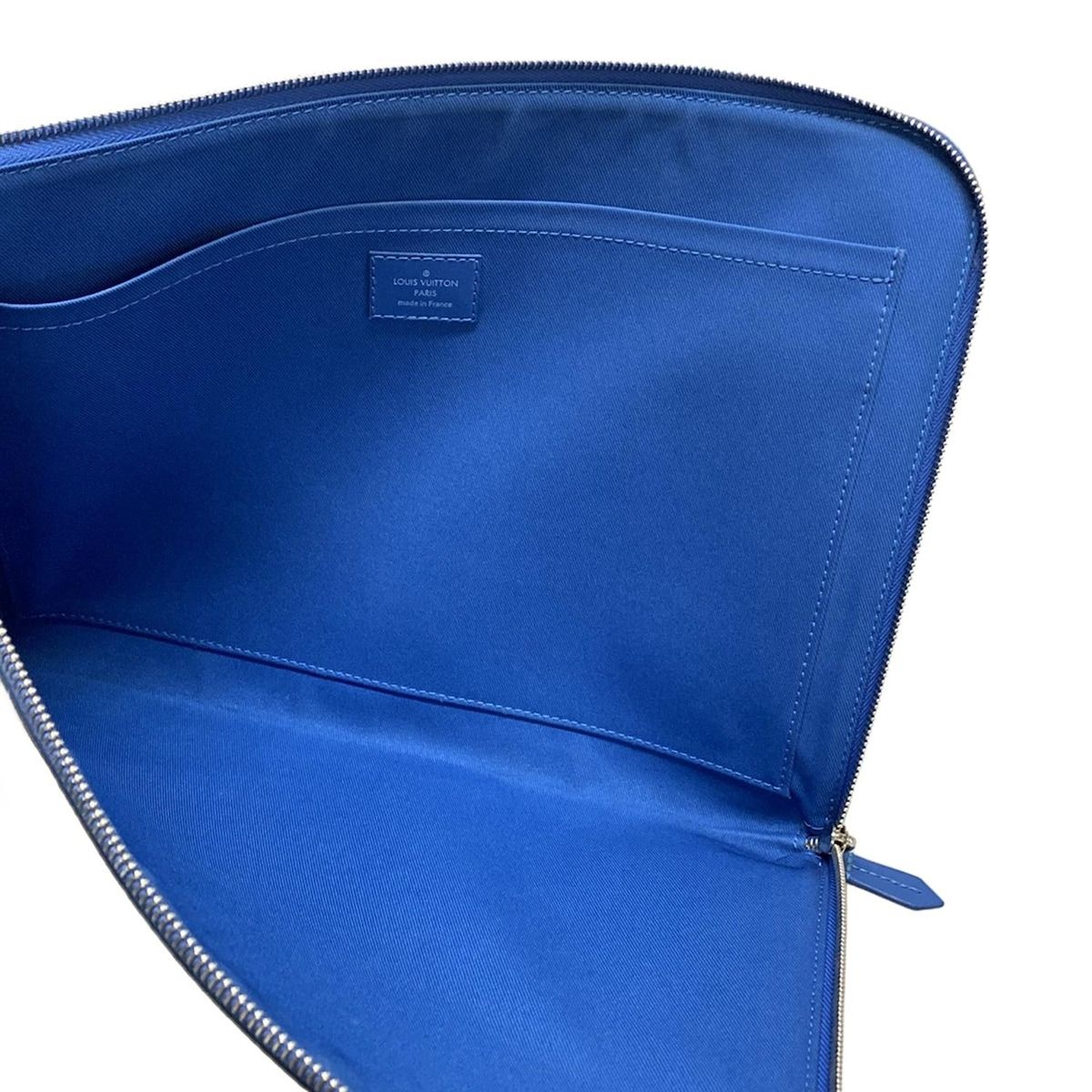 LOUIS VUITTON ルイヴィトン クラッチバッグ ダミエグラフィット ポシェットジュールGMNM N64032 ブルー DECORATOM_COM_BR