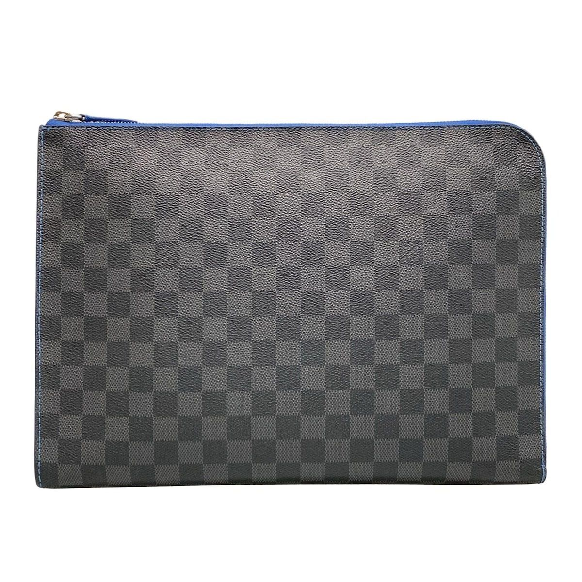 LOUIS VUITTON ルイヴィトン クラッチバッグ ダミエグラフィット ポシェットジュールGMNM N64032 ブルー