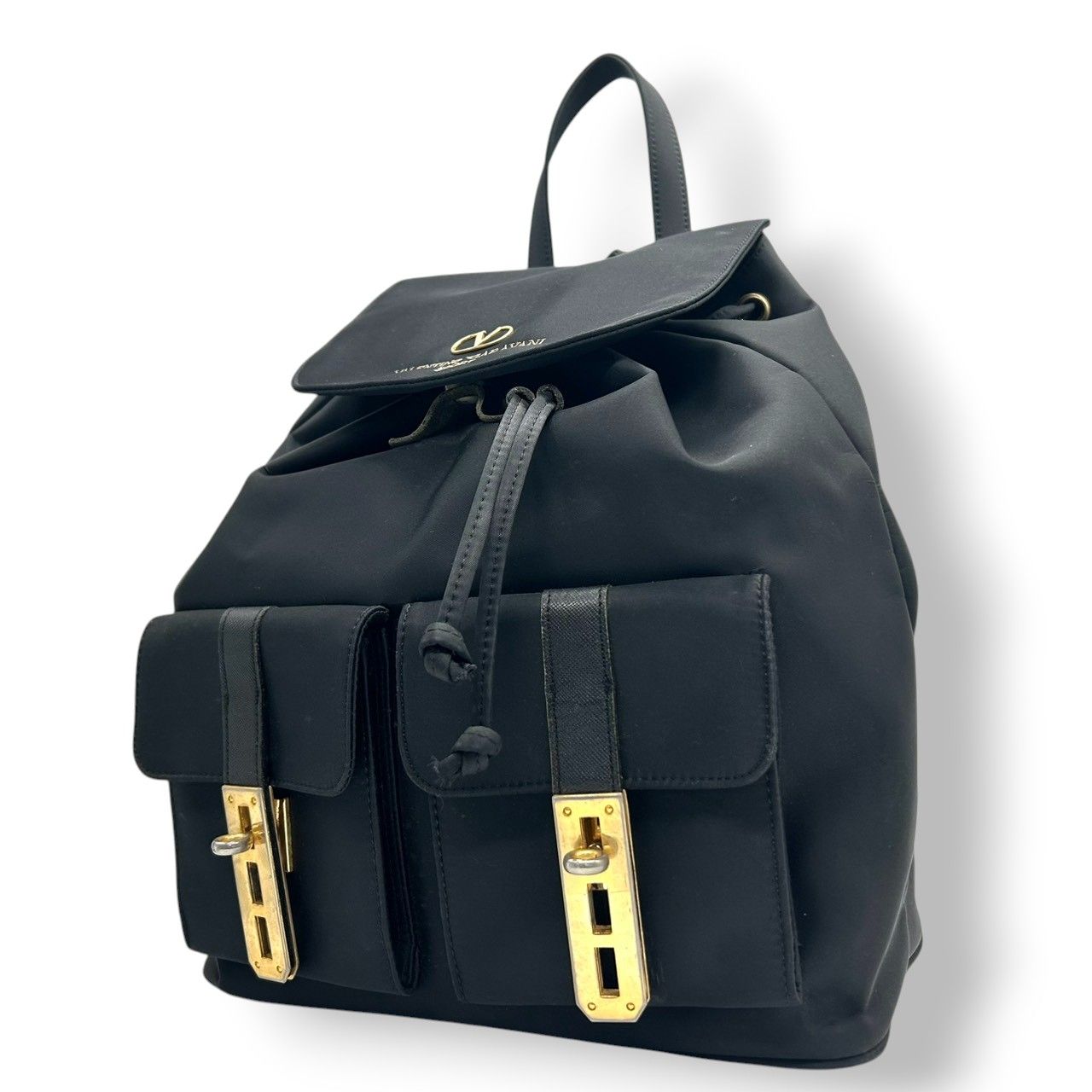 希少 USA製】オールドコーチ レザー リュックサック 9960 巾着型