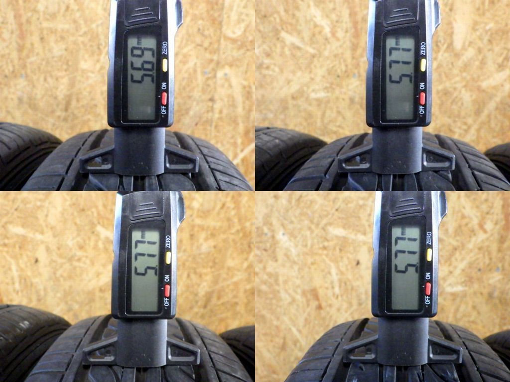 K 447 E 製造 約8部山 DUNLOP EC 202 155 65 R 14 4本