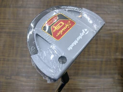 テーラーメイド Spider GT ROLLBACK SILVER スモールスラント 34インチ パター PT スチール フレックスその他 メンズ 男性用 右利き 右用 Aランク ゴルフクラブ