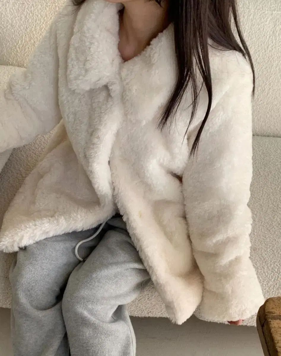 リエット ウール イヴ ファージャケット アイボリー riette 冬 コート