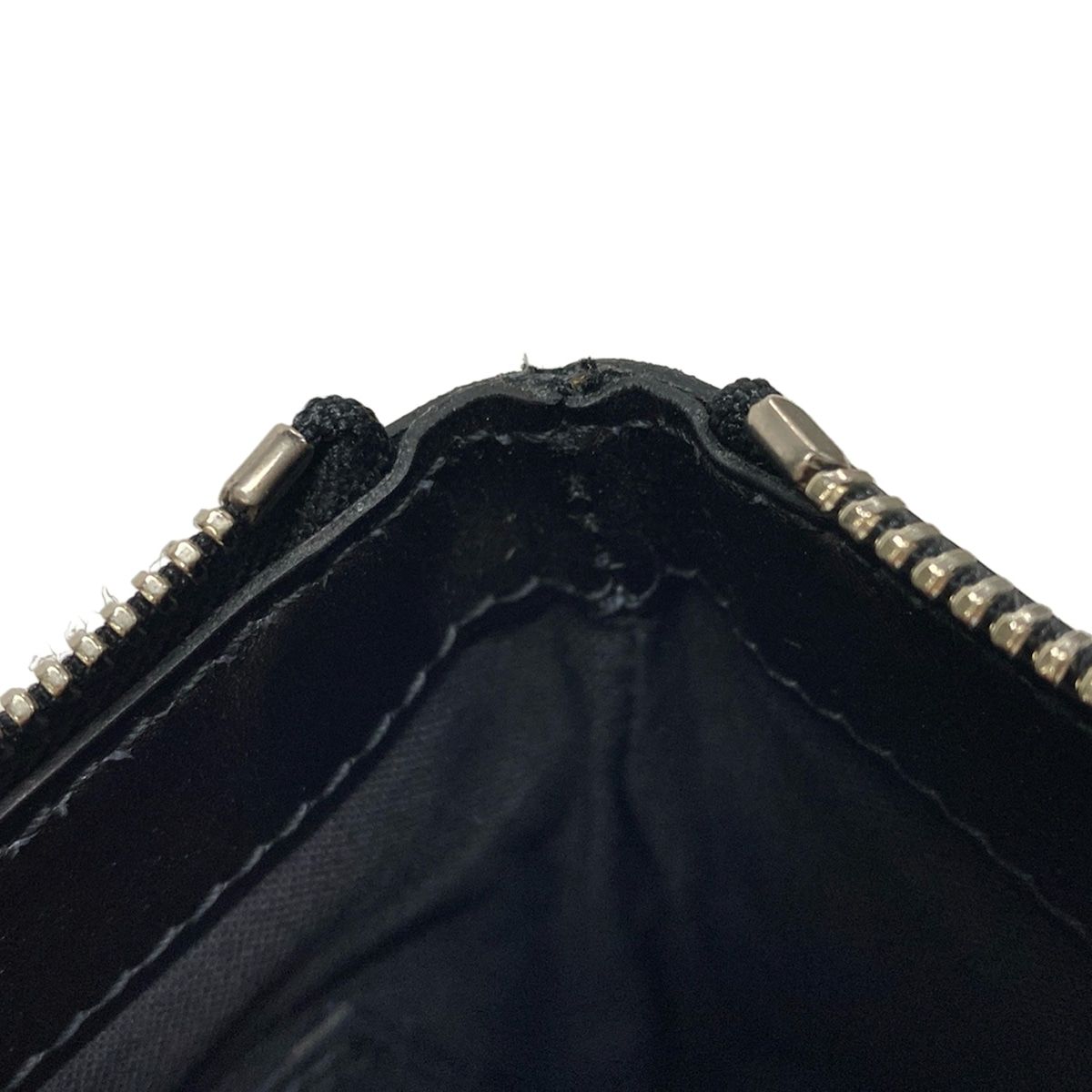 BALENCIAGA バレンシアガ クラッチバッグ ネイビークリップM 373834 アイボリー×黒 レザー DECORATOM_COM_BR