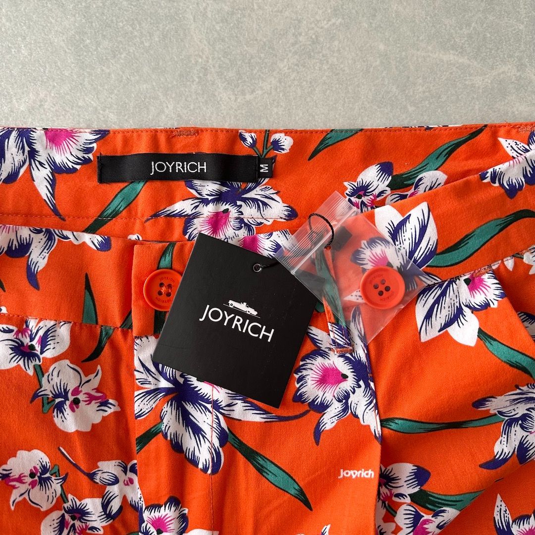  JOYRICH 花柄ショートパンツ 総柄 M 古着 メンズ ショートパンツ ハーフパンツ パンツ