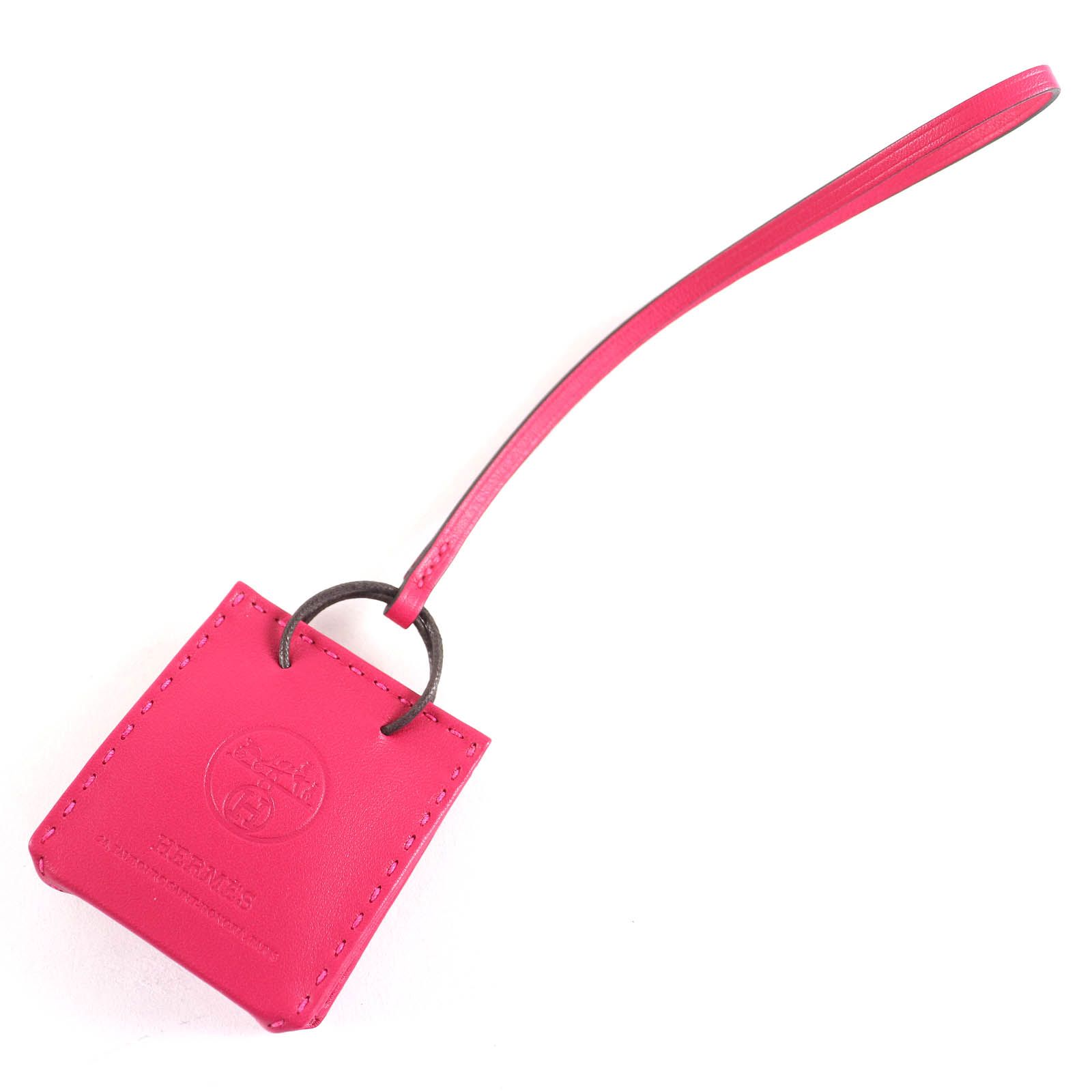 HERMES エルメス SAC ORANGE サック オランジュ アニョーミロ ローズメキシコ バッグチャーム Y刻印 き フランス製 レディース