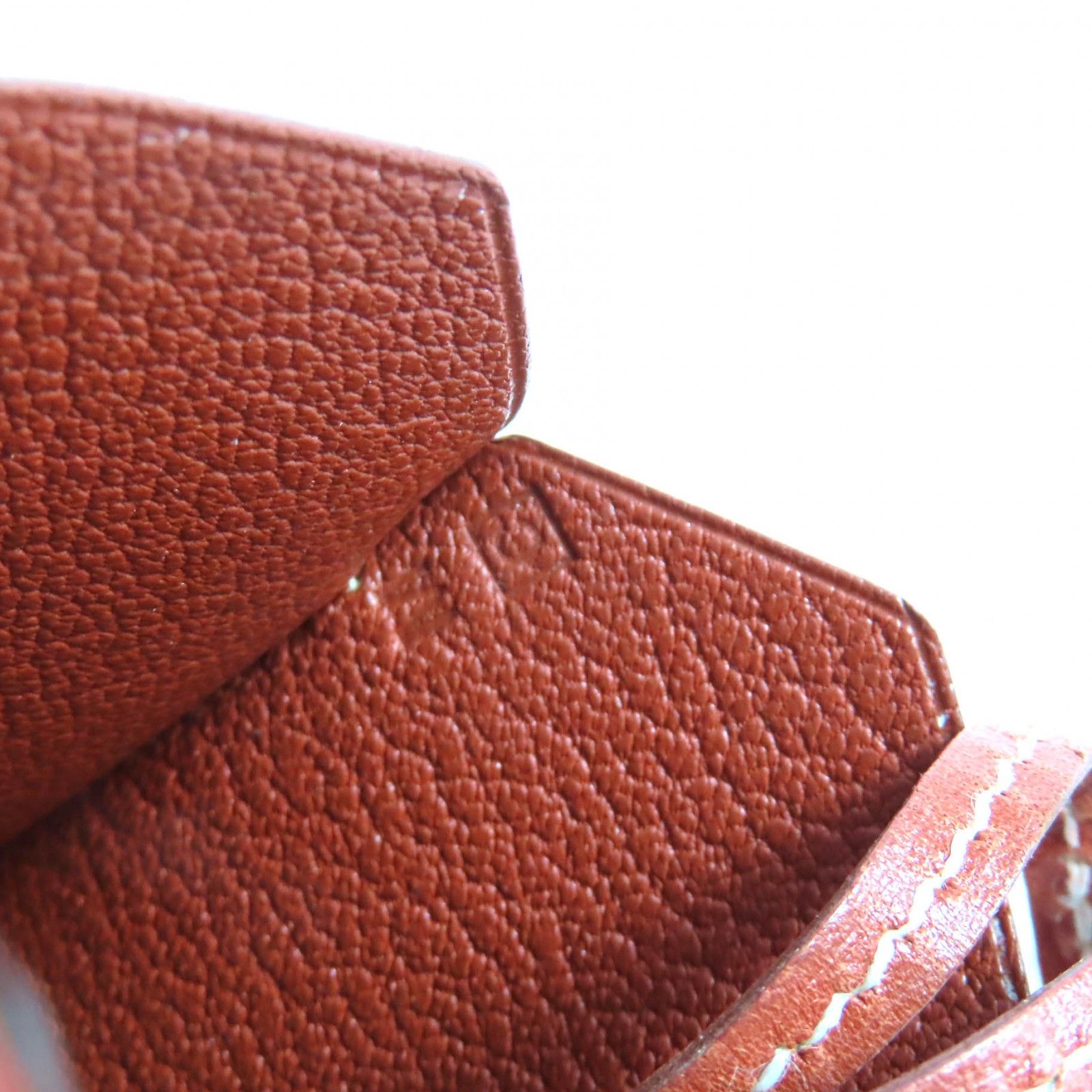  HERMES エルメス ヴィンテージ レザー マルジェラ期 クロシェット ネックレス ブラウン C刻印 フランス製 メンズ レディース ネックレス アクセサリー