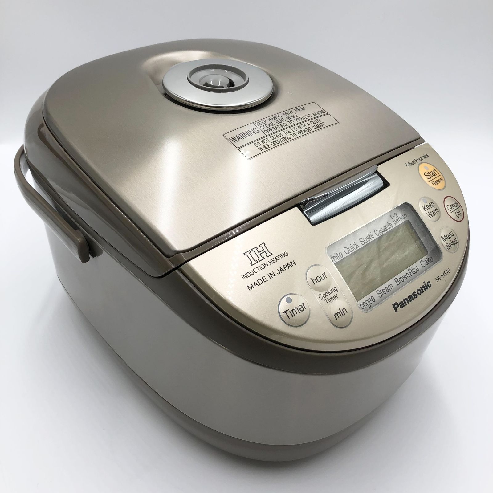 Panasonic 海外向け IH炊飯ジャー 5.5CUP 5.5合炊き SR-JHS10-N 220V