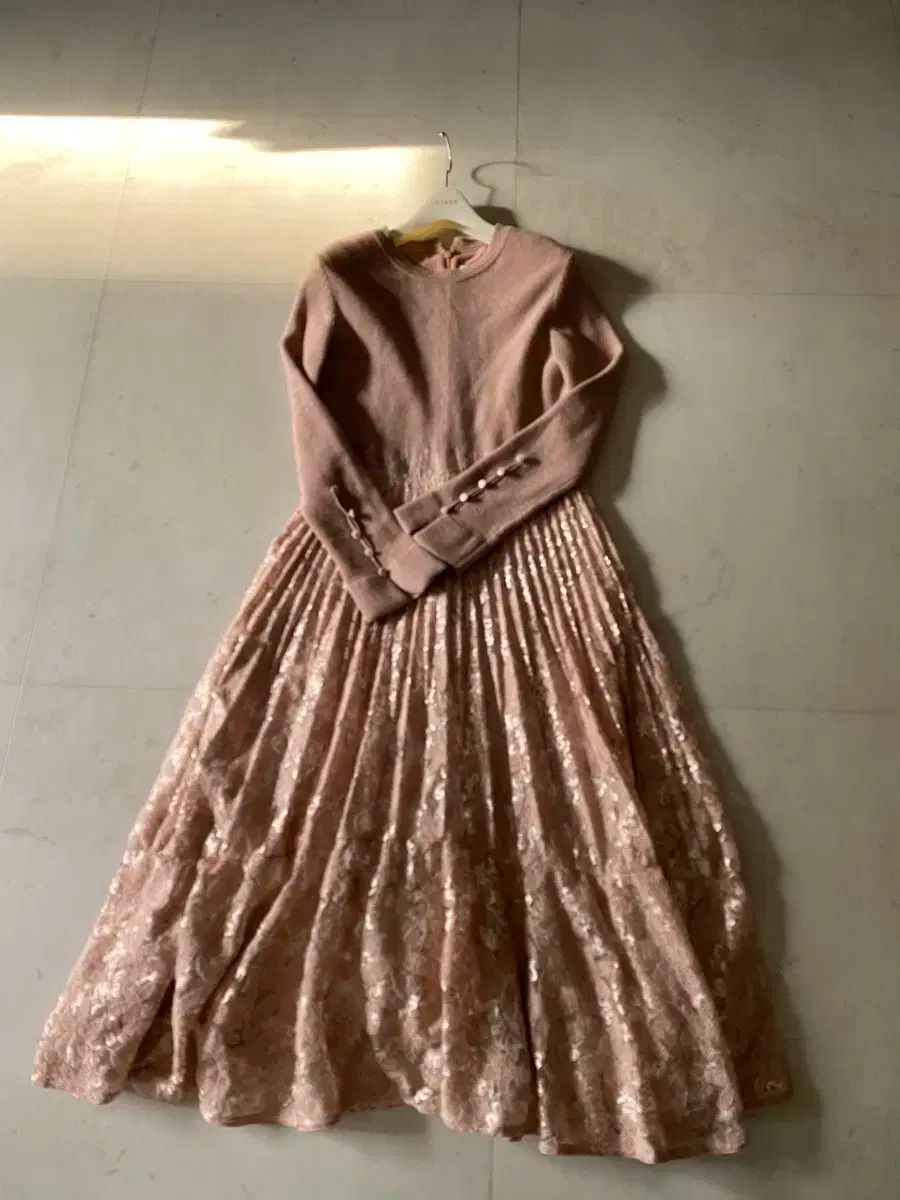 55 マイン シークイン ゴー ロング 冬 ワンピース タイム モジョエスピン レニボン サンドロ オブジェ