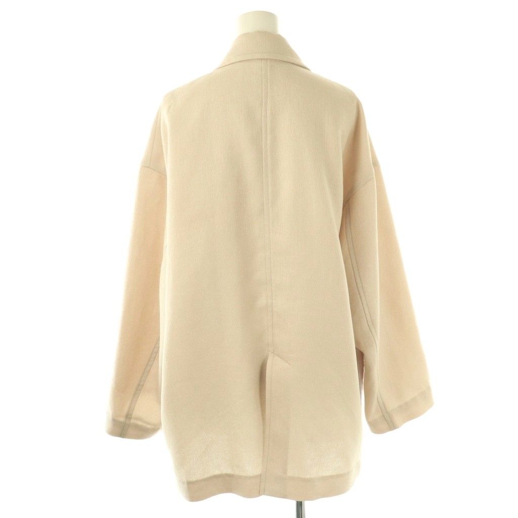 ダイアグラム グレースコンチネンタル Diagram GRACE CONTINENTAL 24SS オーバーテーラードジャケット ブレザー 36 アイボリー 0324101137 AT OS