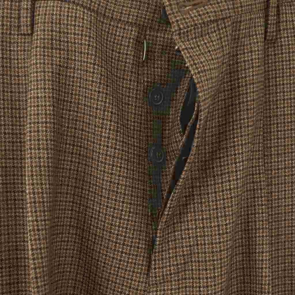 ストレート ボタンフライ