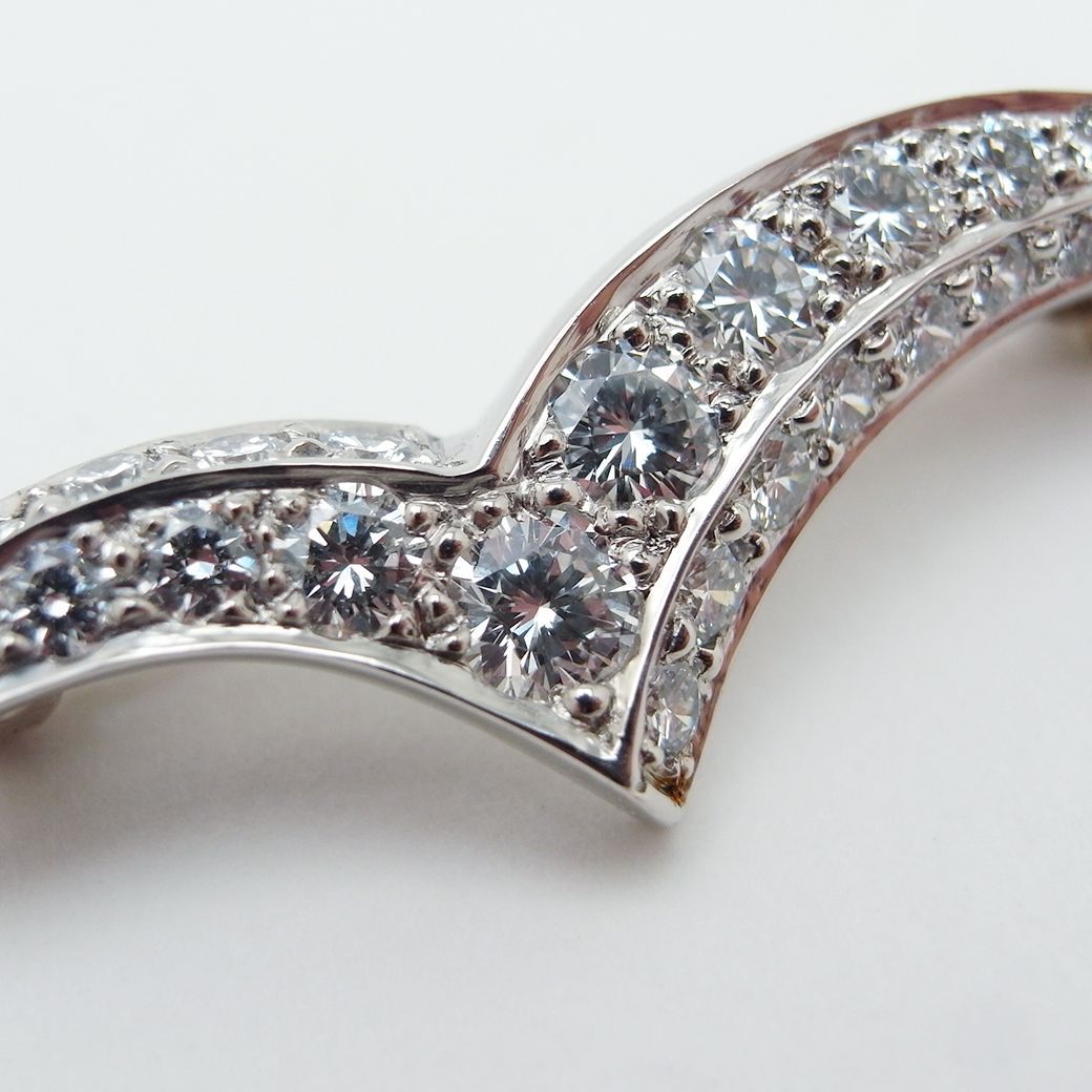 ブローチ ダイヤモンド