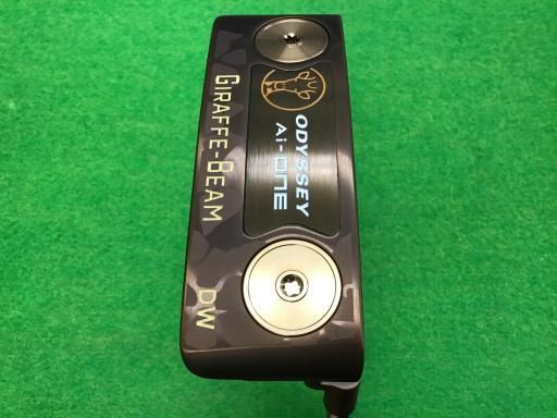 オデッセイ Ai-ONE GIRAFFE-BEAM DW 34インチ パター PT STROKE LAB 90 スチール フレックスその他 メンズ 男性用 右利き 右用 Bランク ゴルフクラブ