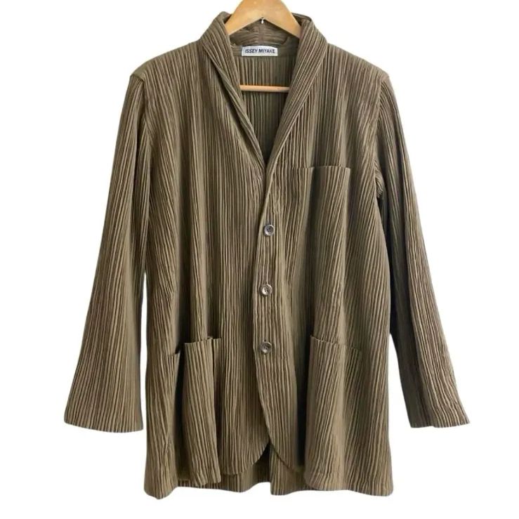 issey miyake イッセイミヤケ プリーツ 中綿 ジャケット M