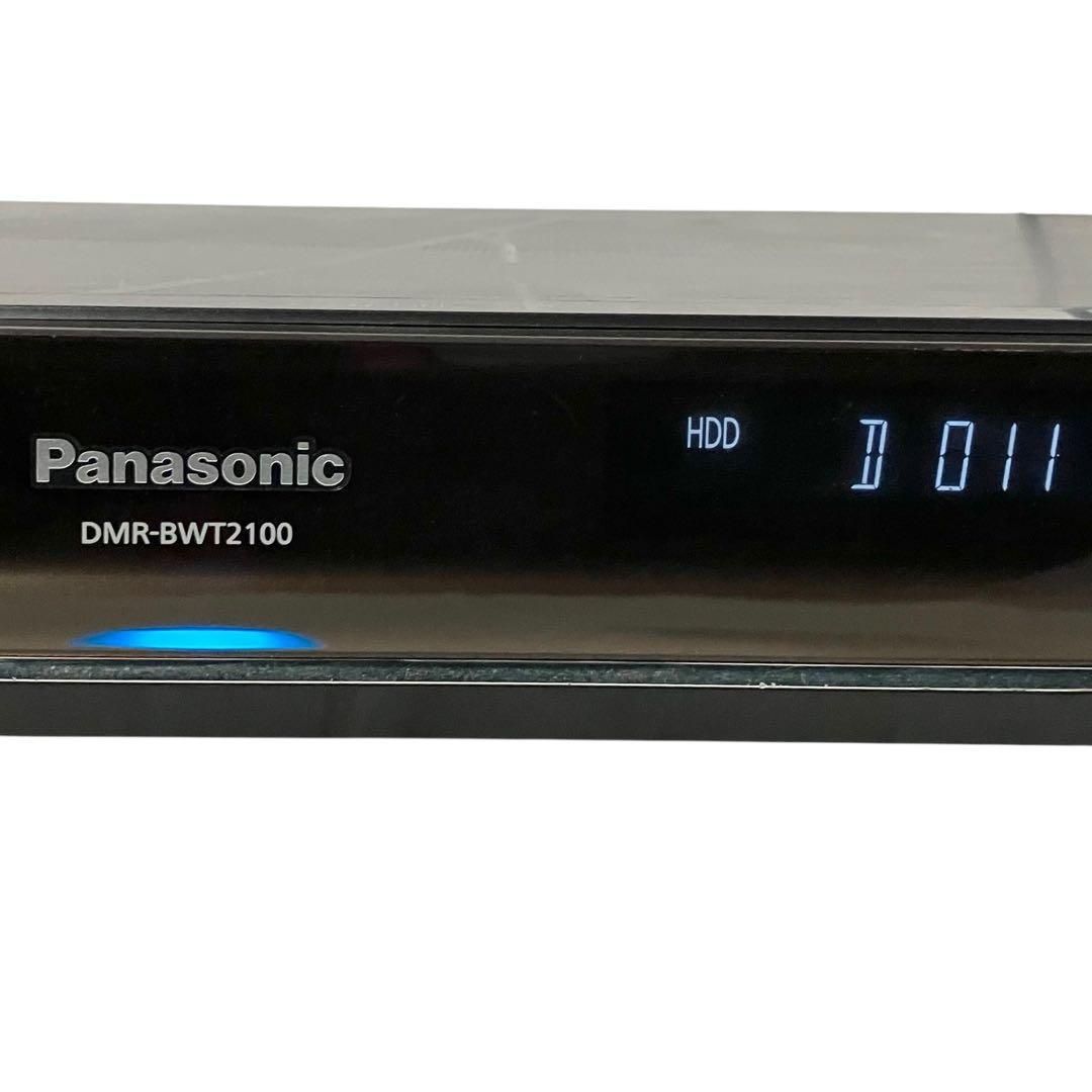 パナソニック ティーガ 2番組同時録画 1TB ブルーレイレコーダー DMR-BWT2100K ブラック Panasonic DIGA 2チューナー ブルーレイ Blu-ray