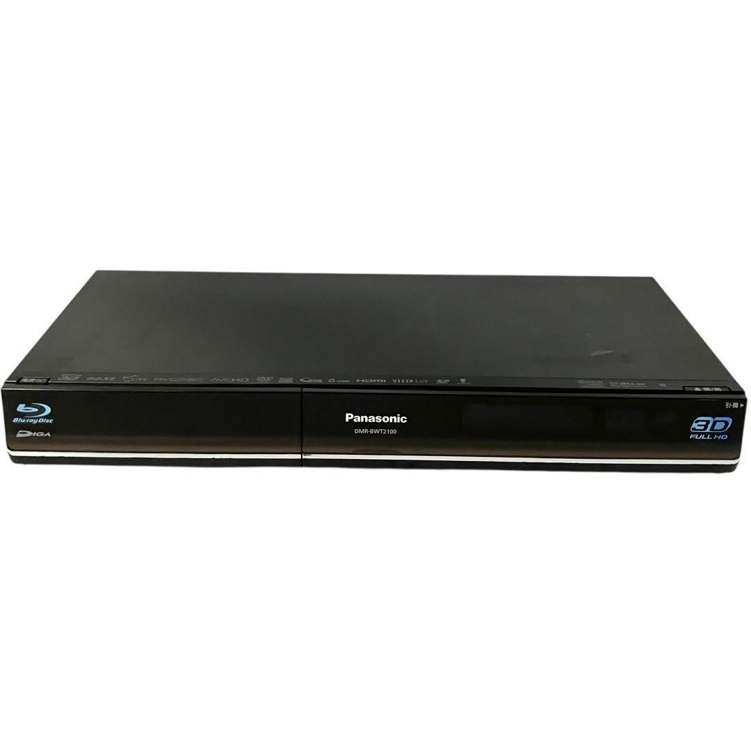 パナソニック ティーガ 2番組同時録画 1TB ブルーレイレコーダー DMR-BWT2100K ブラック Panasonic DIGA 2チューナー ブルーレイ Blu-ray WWW_MEBLE-SODAR_PL