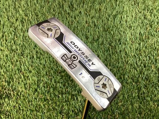 オデッセイ WORKS CRUISER 1 34インチ パター PT スチール フレックスその他 メンズ 男性用 右利き 右用 Cランク ゴルフクラブ