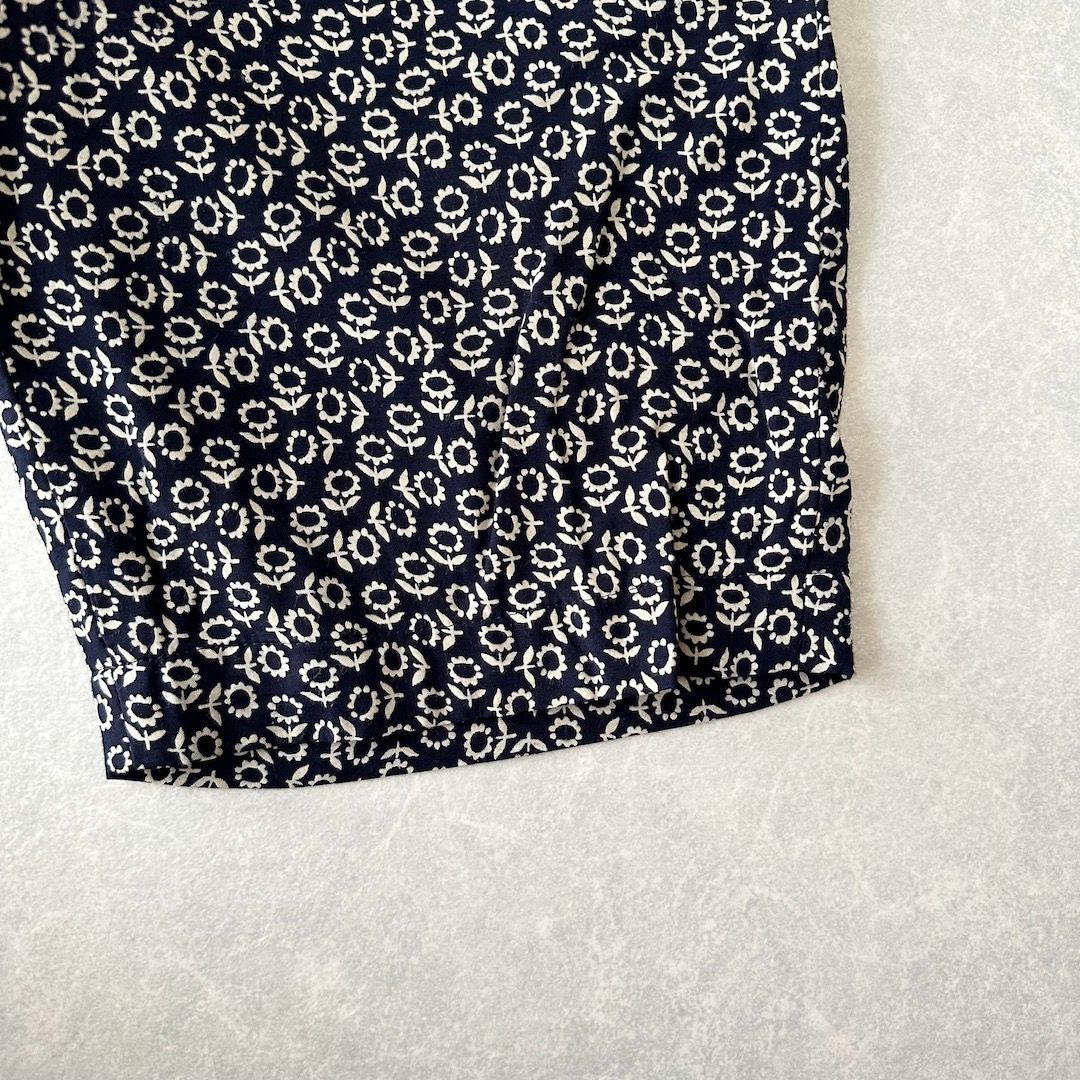  COMME des GARÇONS HOMME 花柄プリントショートパンツ 総柄 XS 古着 メンズ ショートパンツ ハーフパンツ パンツ