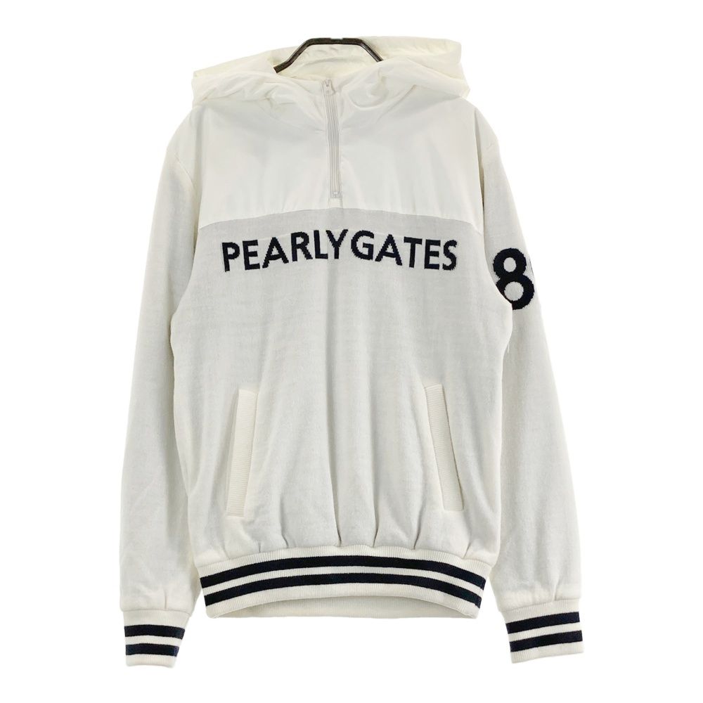 サイズ：4 PEARLY GATES パーリーゲイツ 中綿パーカー ホワイト系