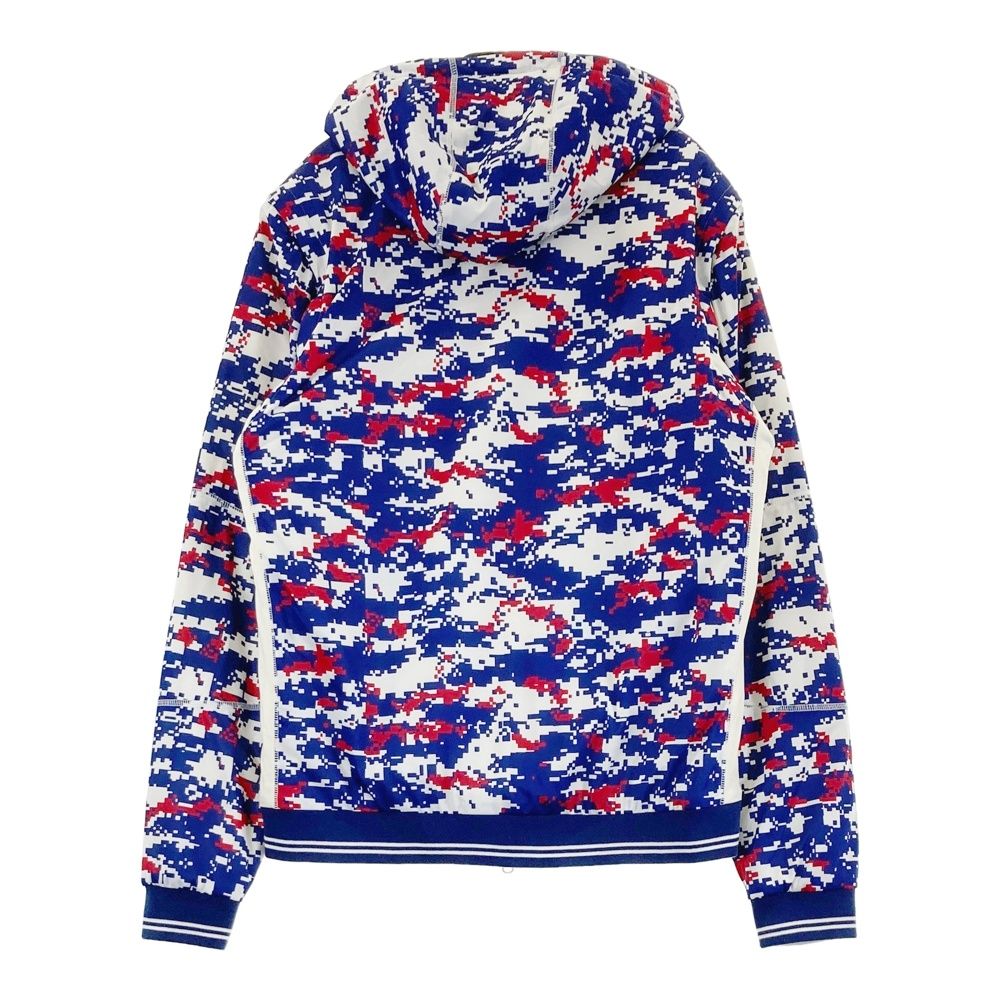 サイズ LL ROSASEN ロサーセン 044-58111 2WAYフード付 リバーシブル 中綿ジャケット 総柄 ネイビー系 240101531817 ゴルフウェア メンズ ストスト