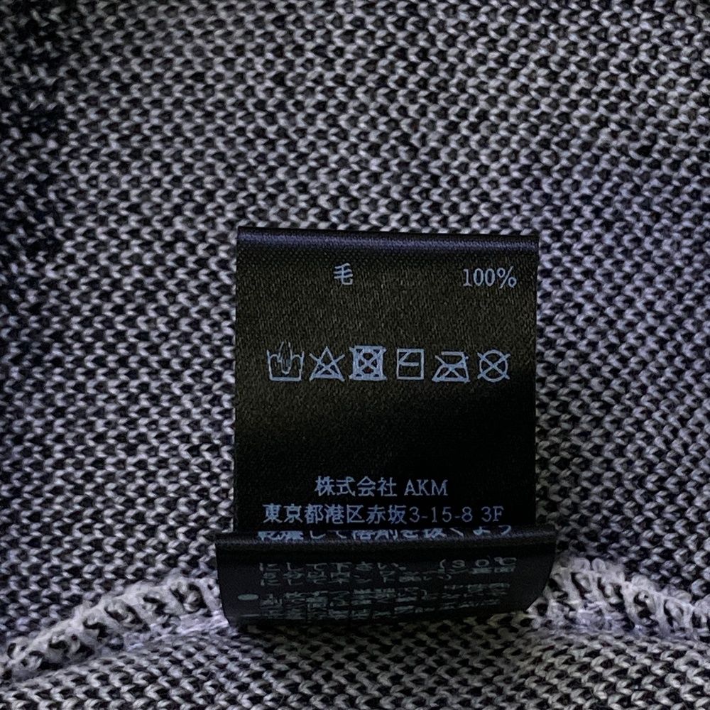 ハーフジップ ニットセーター