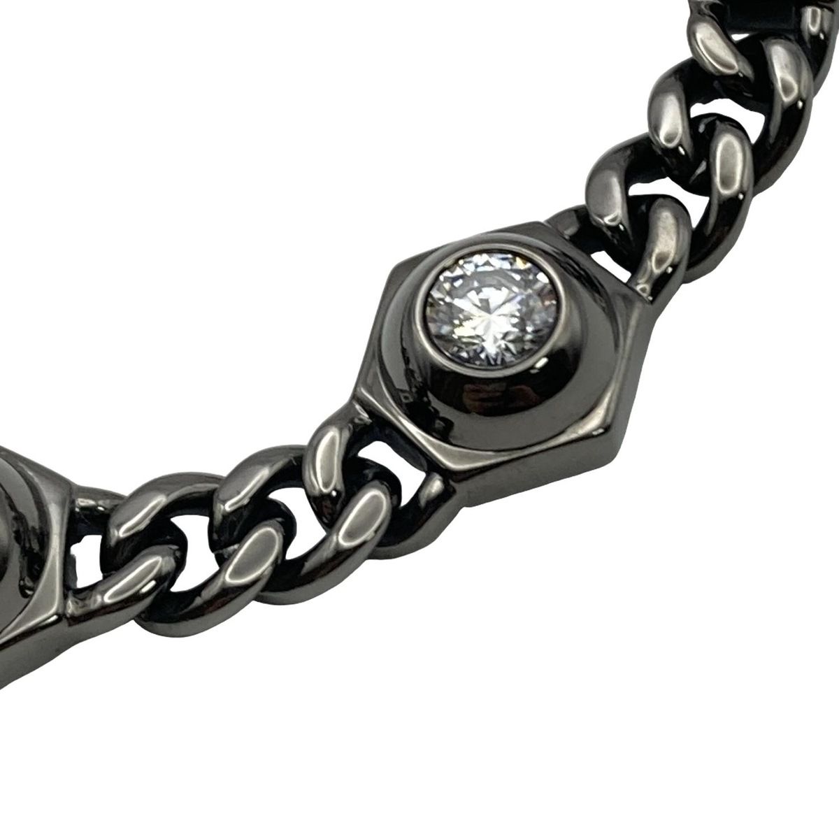 SWAROVSKI スワロフスキー ブレスレット - 黒×クリア