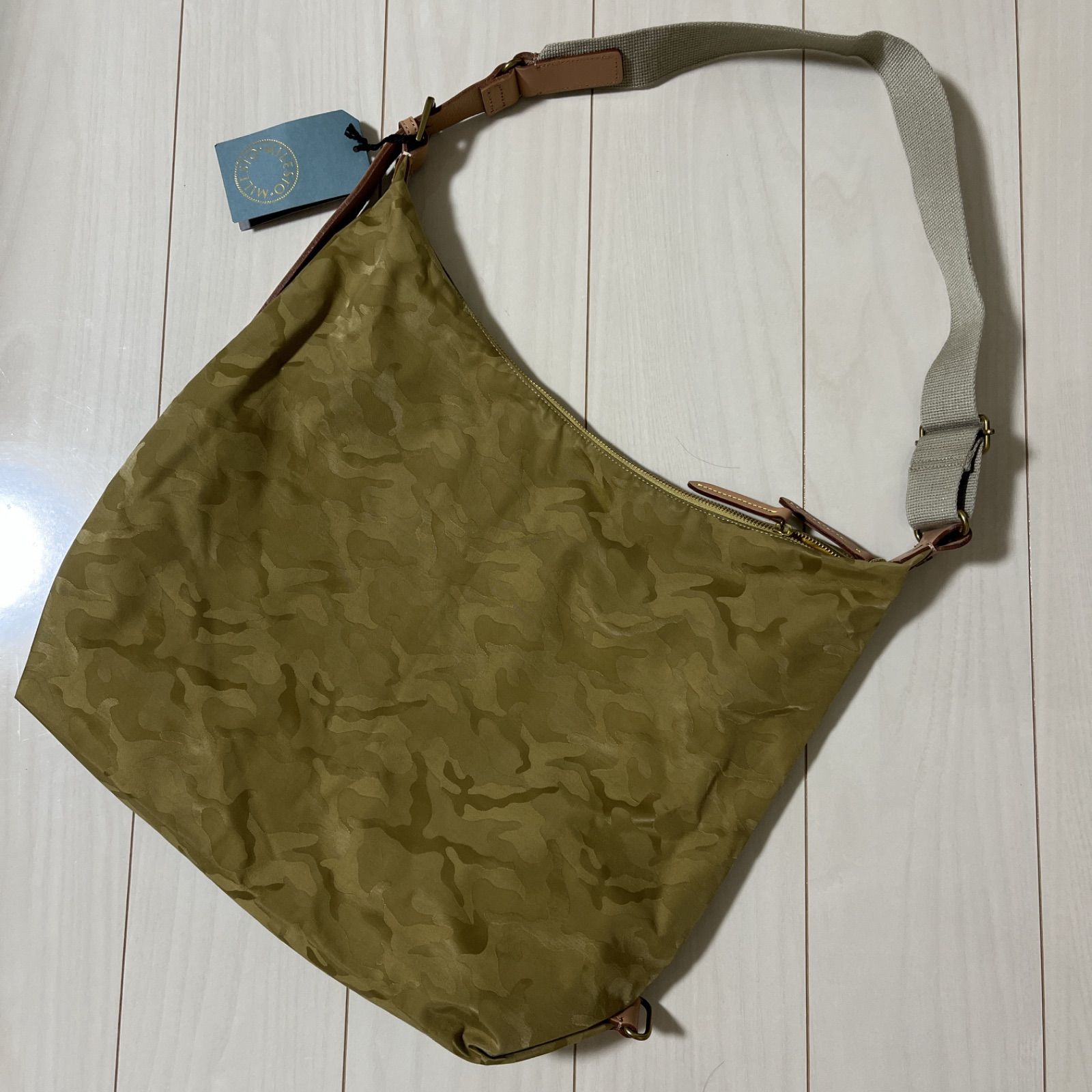 MILESTO LAGOPUS カーキ カモフラ ショルダーバッグ ラゴパス ミレスト 
