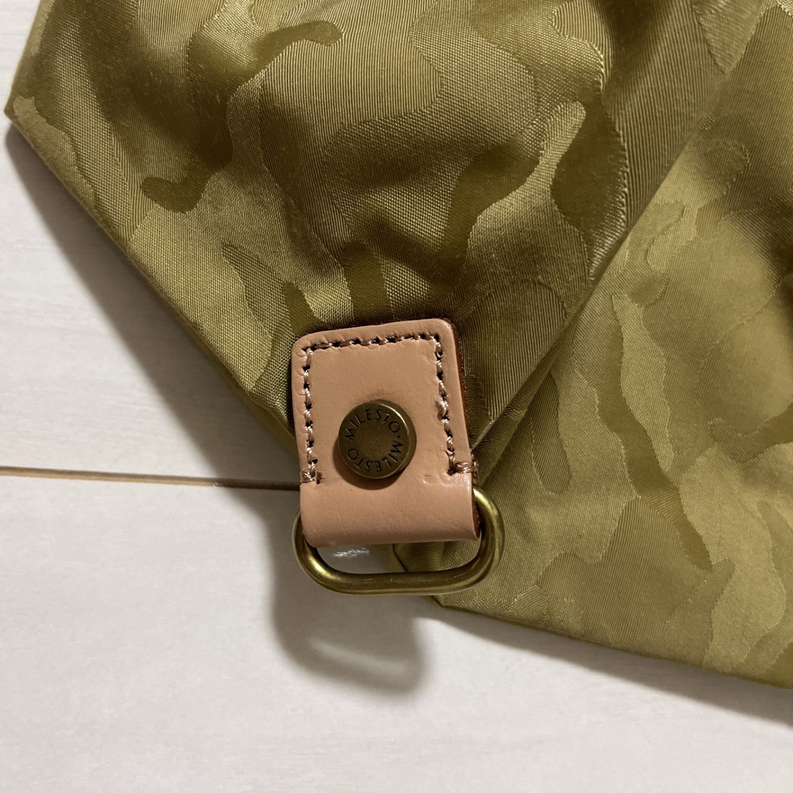 MILESTO LAGOPUS カーキ カモフラ ショルダーバッグ ラゴパス ミレスト 