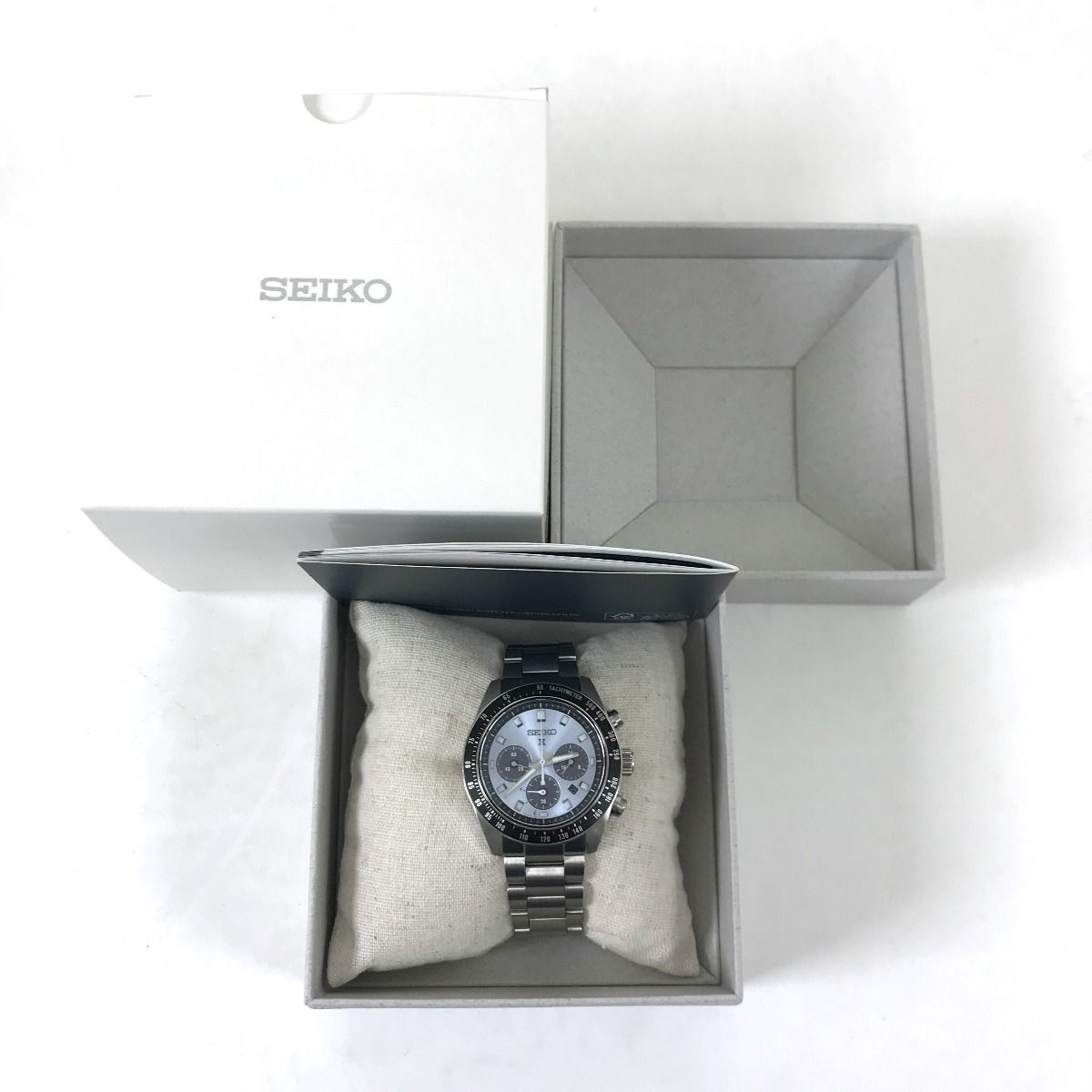 SEIKO セイコー プロスペックス ソーラークロノグラフ腕時計 V192-0AH0