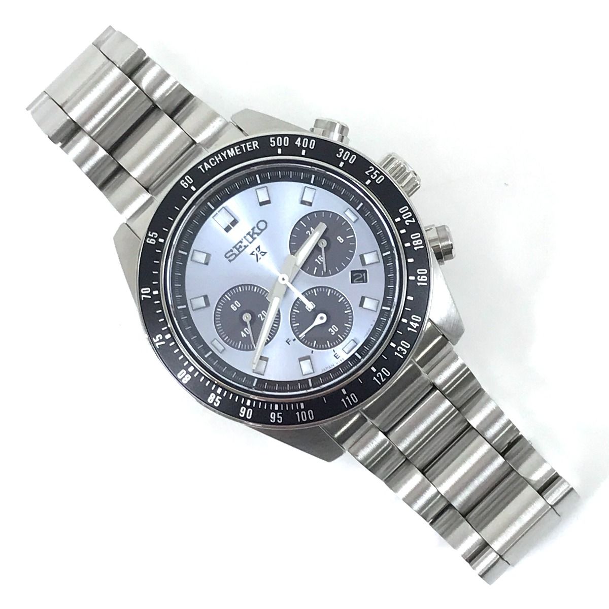 SEIKO セイコー プロスペックス ソーラークロノグラフ腕時計 V192-0AH0