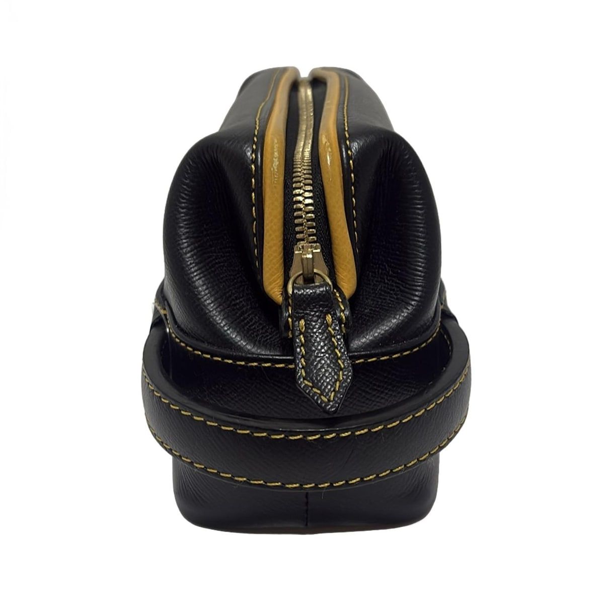 大峽製鞄 オオバセイホウ セカンドバッグ - 黒 レザー