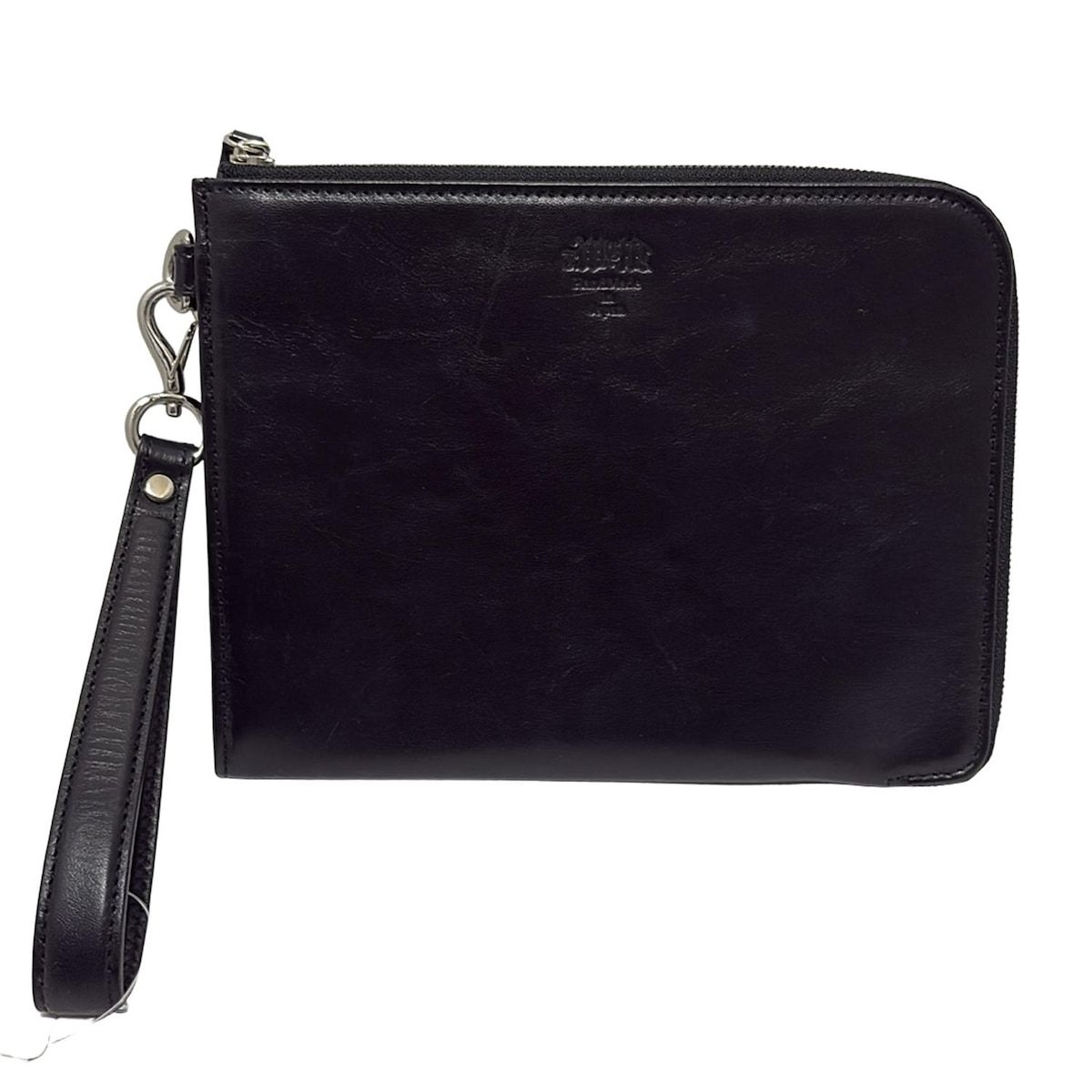 THE WARMTHCRAFTS-MANUFACTTURE ジ ウォームスクラフツマニュファクチャー クラッチバッグ ラーセン WP 黒 レザー