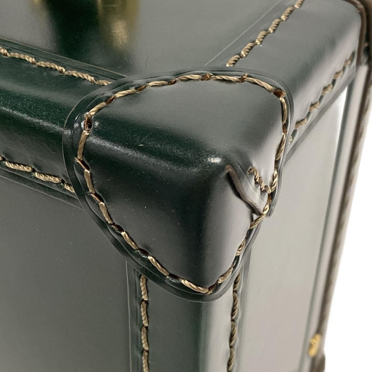 COCOMEISTER ココマイスター アタッシュケース マイスターコードバン サンシモン グリーンプラネット 本体ロックあり DECORATOM_COM_BR