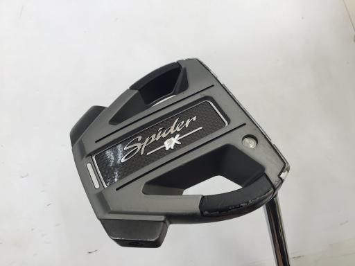テーラーメイド Spider EX PLATINUM WHITE スモールスラント 34インチ パター PT スチール フレックスその他 メンズ 男性用 右利き 右用 Dランク ゴルフクラブ