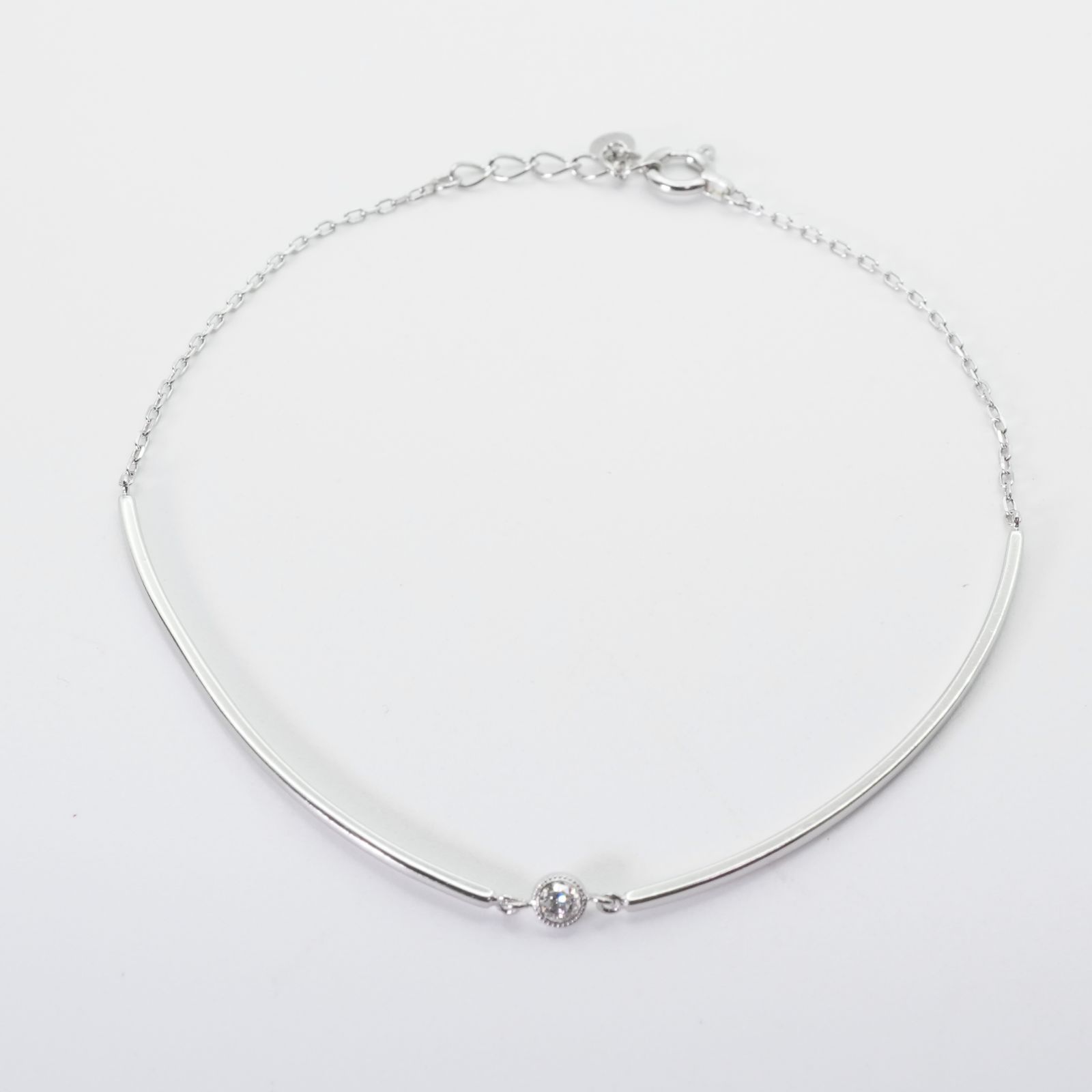 ヴァンドーム青山 Pt850 ダイヤ プラチナ ブレスレット 25-2018S