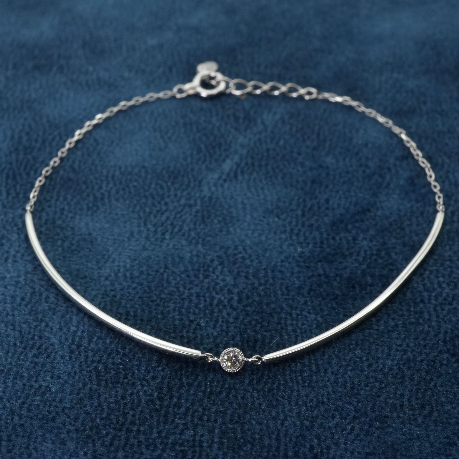 ヴァンドーム青山 Pt850 ダイヤ プラチナ ブレスレット 25-2018S