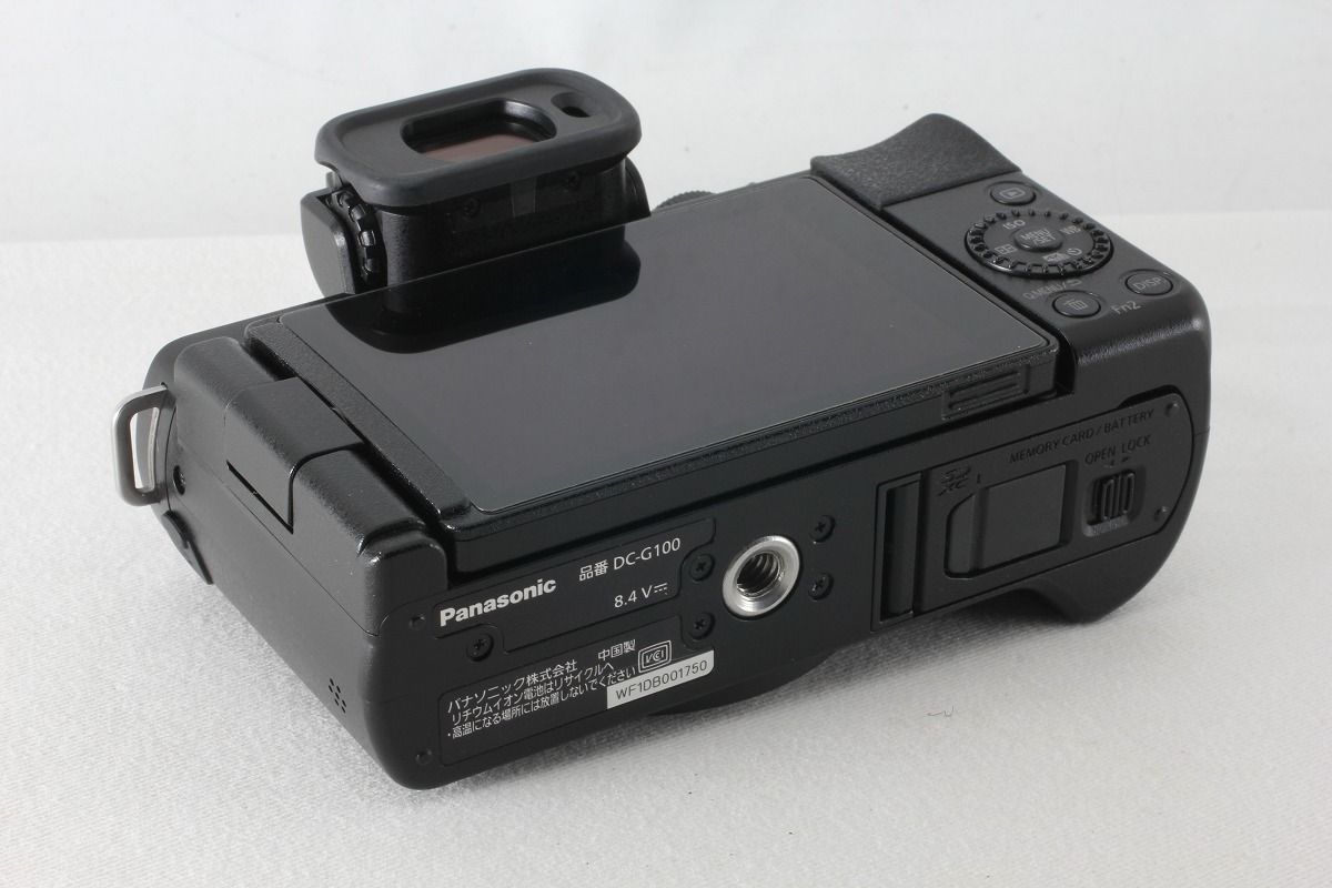  パナソニック Panasonic LUMIX DC G 100 V 標準ズームレンズキット トライポッドグリップ付き 完備 元箱 48825 ミラーレス一眼 デジタルカメラ