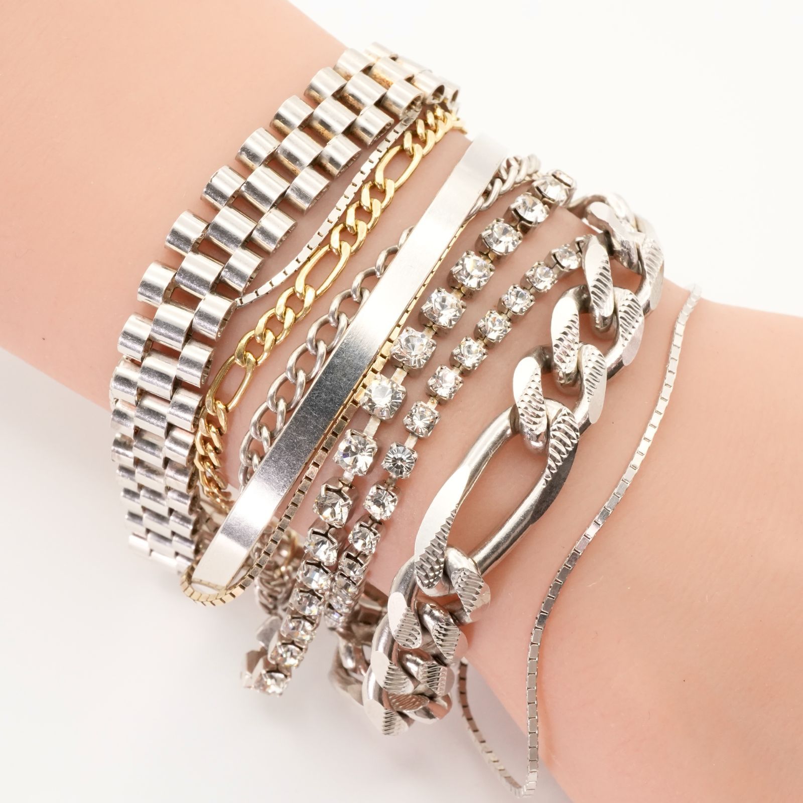 イオッセリアーニ シルバー 10連 ブレスレット 25-2007L