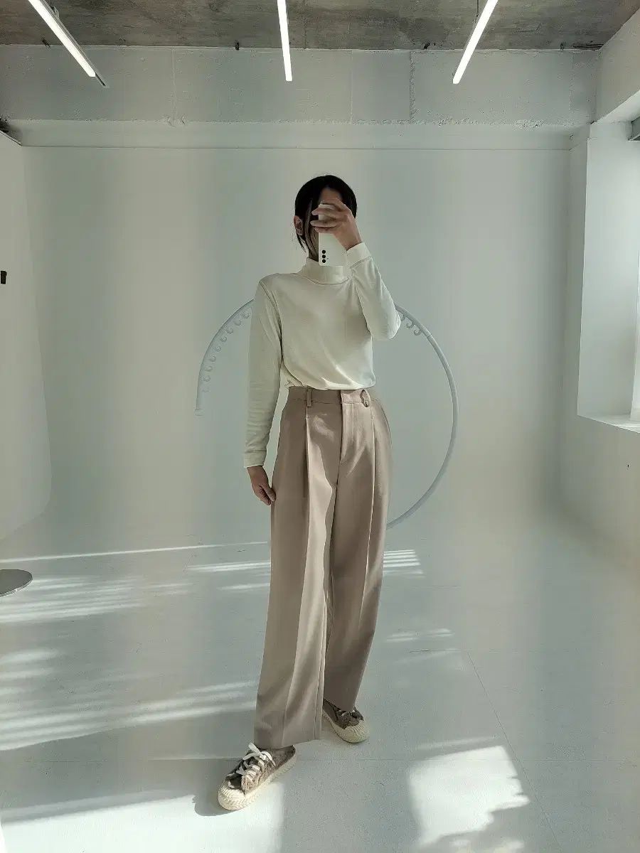 12万円台 センタープレスパンツ ピンタックバンディング パンツ 55 冬 TIME MINE zooc g_cut itMICHAA DECORATOM_COM_BR