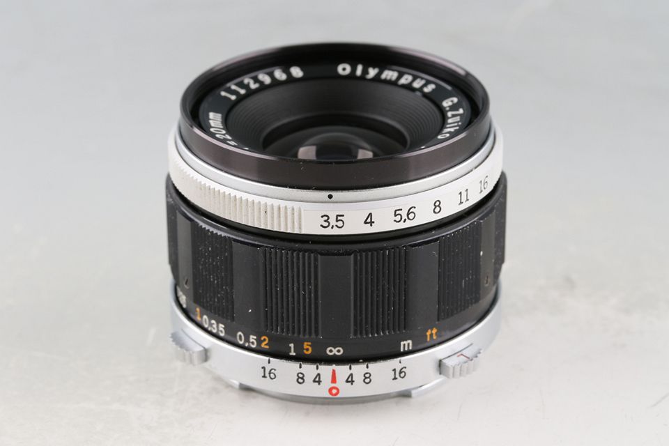 Olympus G Zuiko Auto W 20 mm F 3 5 Lens for Pen 61503