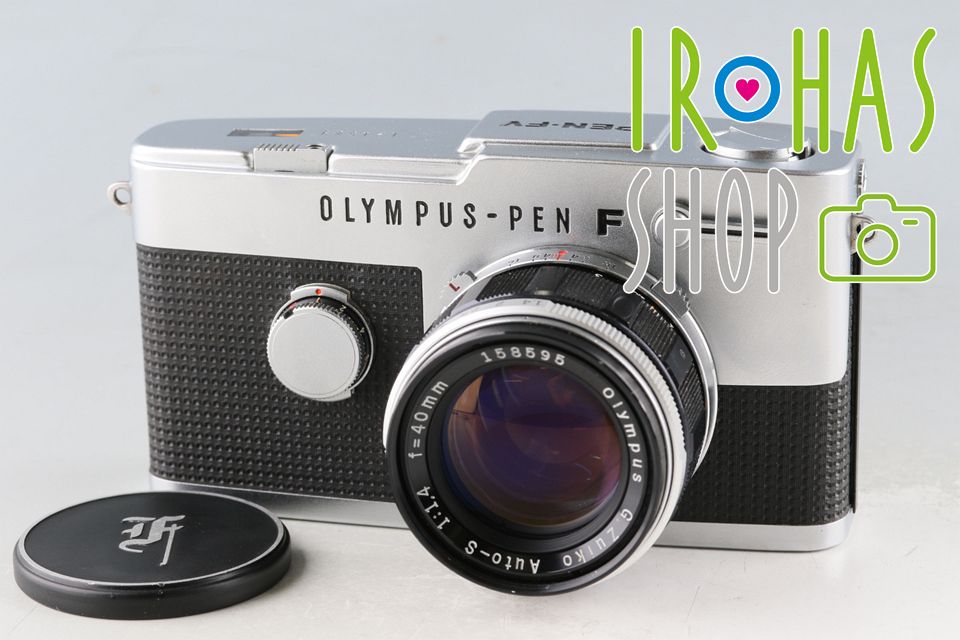 Olympus-Pen FV 35mm Half Frame Camera G. Zuiko Auto-S 40mm F 1.4 Lens 61498D4