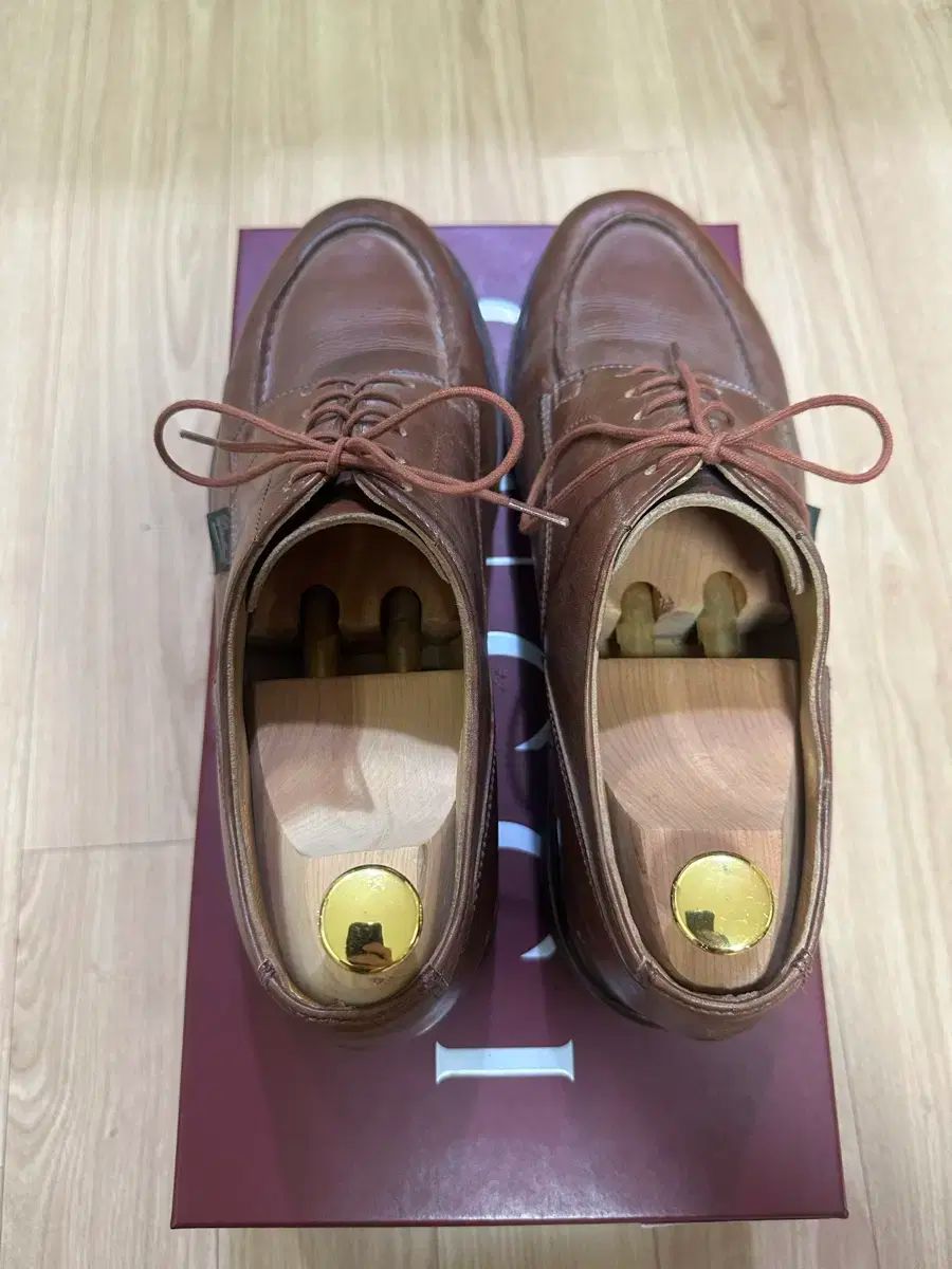 パラブーツ シャンボード マルーン uk8 5 270-275サイズ