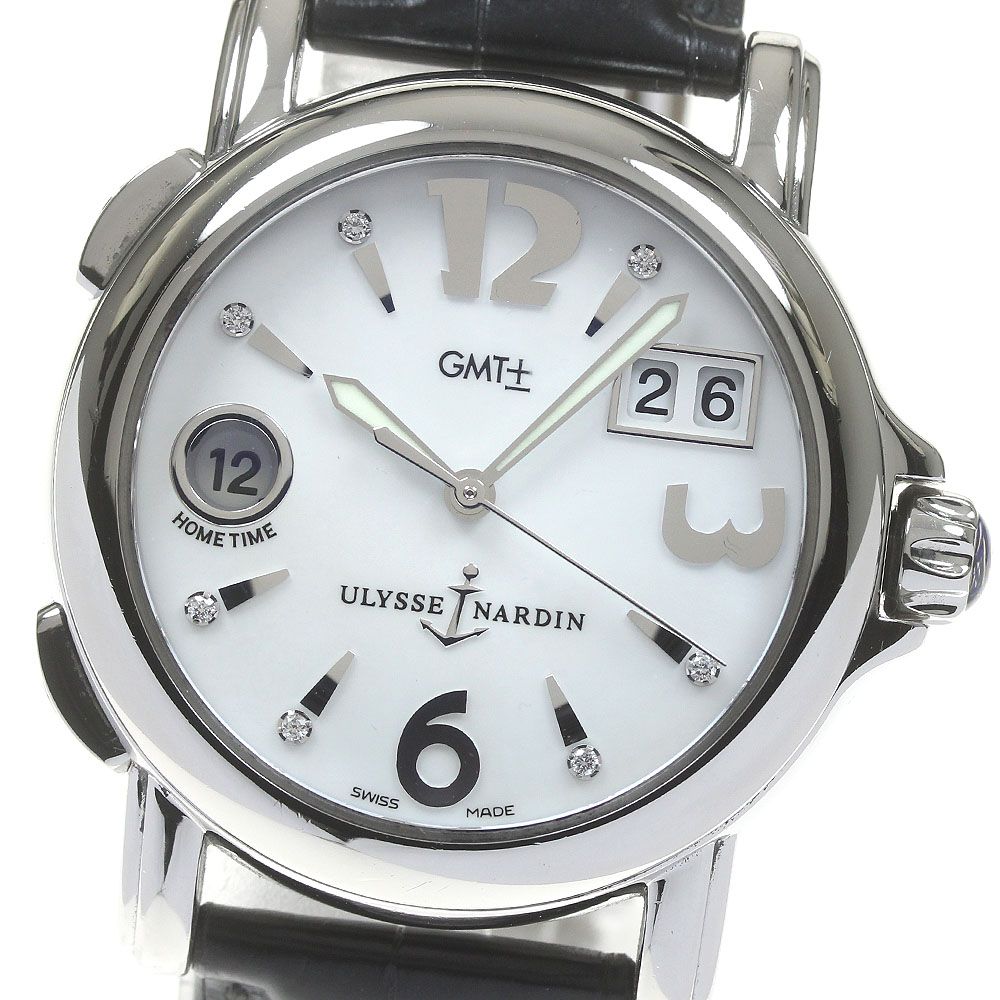 ユリス・ナルダン Ulysse Nardin 223-22 サンマルコ GMT 7Pダイヤ 自動
