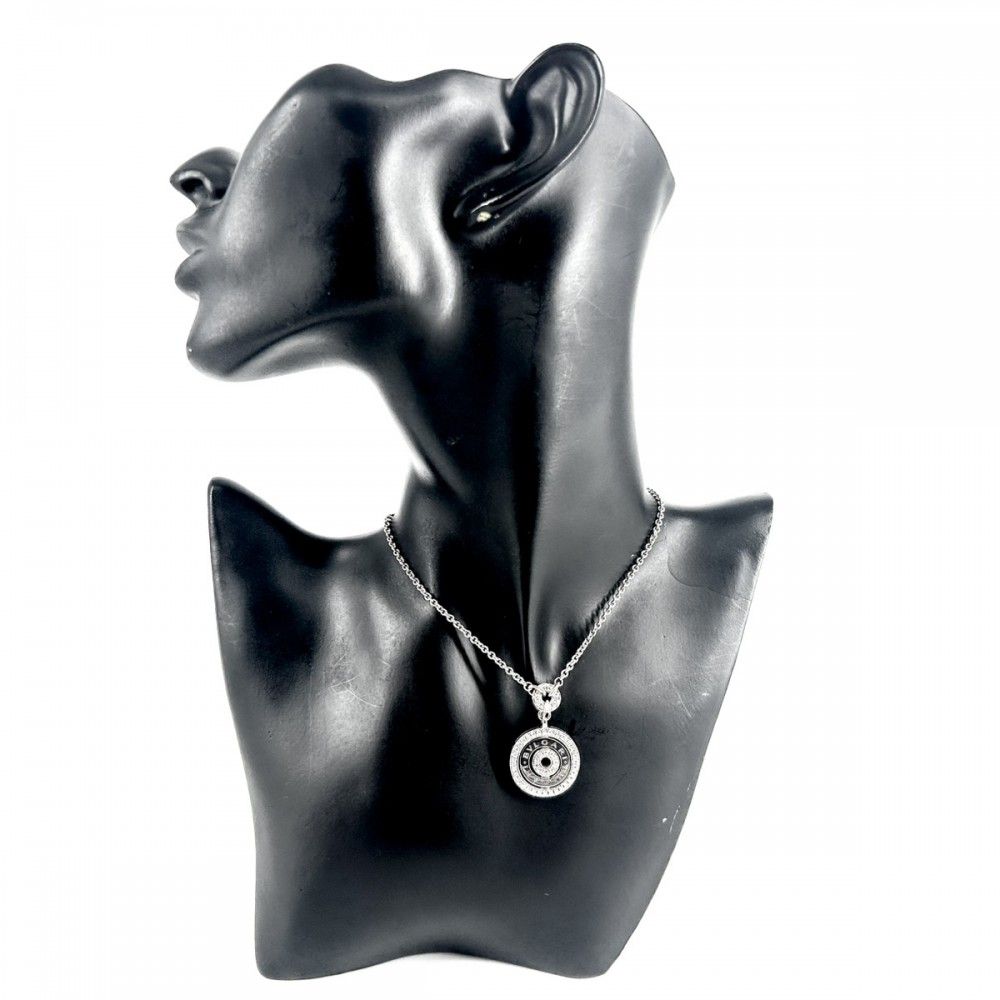 BVLGARI ブルガリ/750WGキーリングネックレス/ABランク/94【中古  