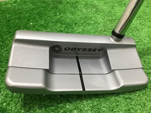 オデッセイ WHITE HOT OG DOUBLE WIDE 34インチ レフティ パター PT スチール フレックスその他 メンズ 男性用 左利き 左用 Cランク ゴルフクラブ