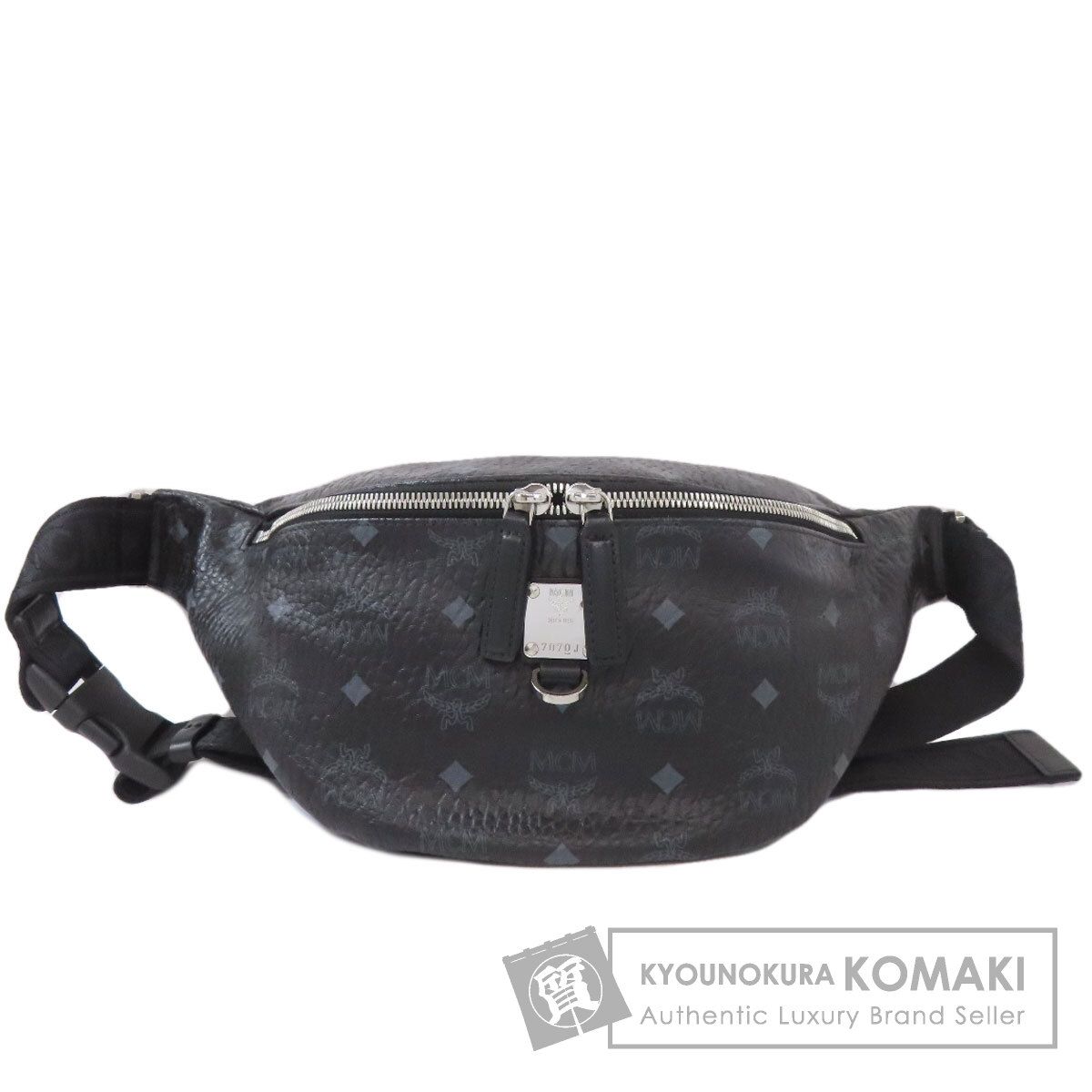 MCM エムシーエム ロゴ ボディバッグ PVC レディース