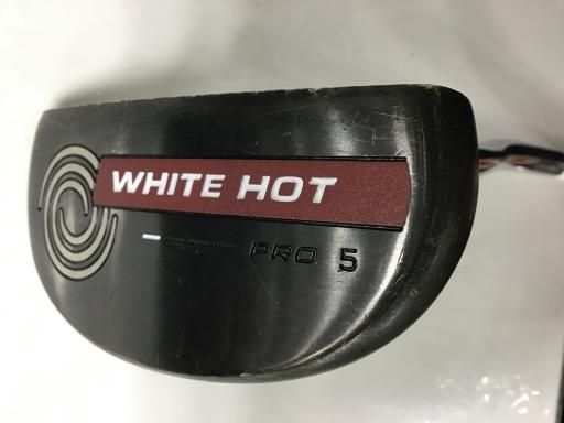 オデッセイ WHITE HOT PRO 5 34インチ パター PT スチール フレックスその他 メンズ 男性用 右利き 右用 Cランク ゴルフクラブ