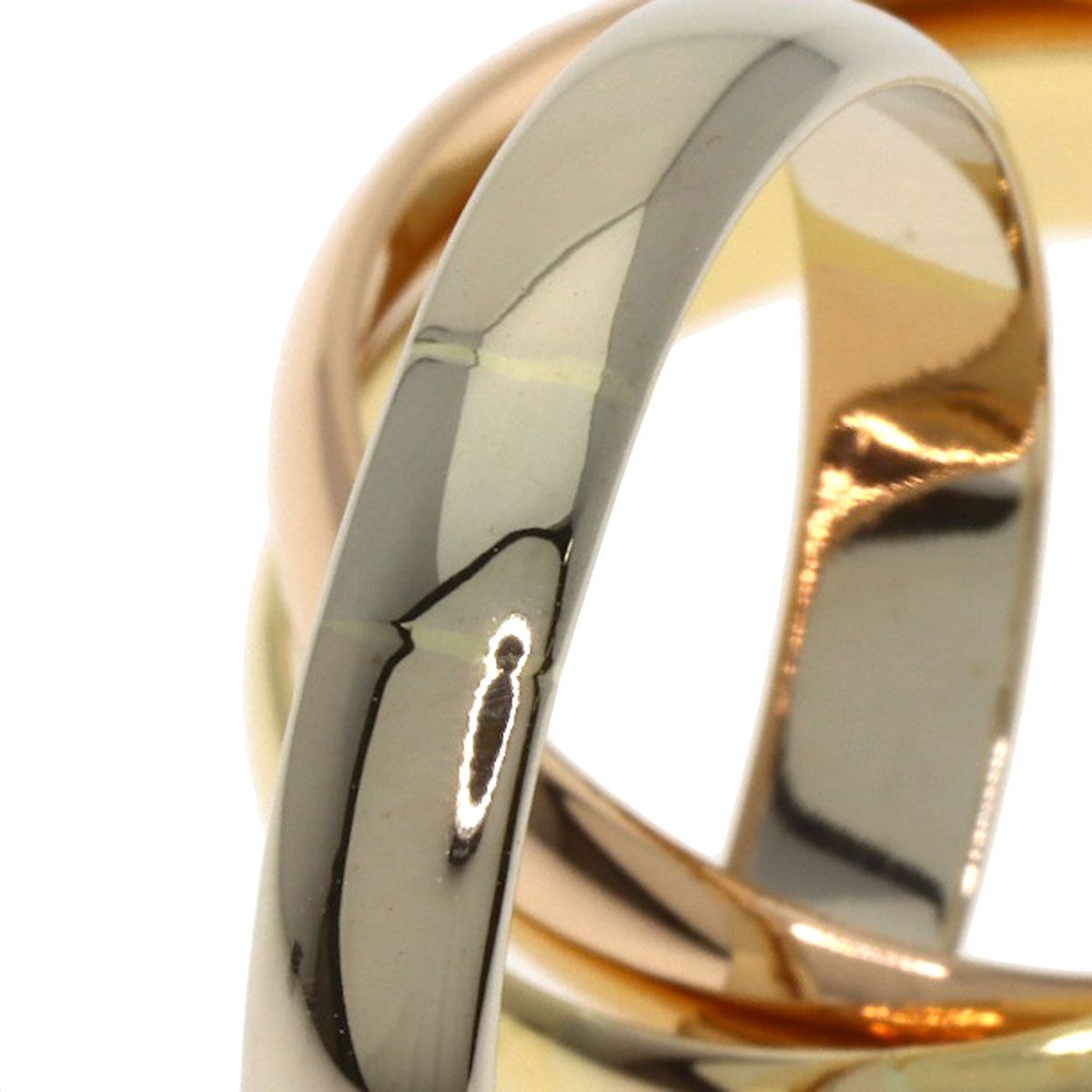 CARTIER カルティエ トリニティ リング 指輪 K18YG K18PG K18WG レディース FORTGASGNV_COM_BR